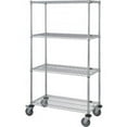 thumbnail image 1 of 4-Wire Shelf Mobile Cart - 74 in., 1 of 1