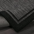 thumbnail image 6 of CAMILSON Summer Bordered, Washable Outdoor Indoor Area Rug, Black, 5x7, 6 of 10
