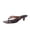 Chocolate, variant on Riot Jelly Thong Kitten Heels for Women