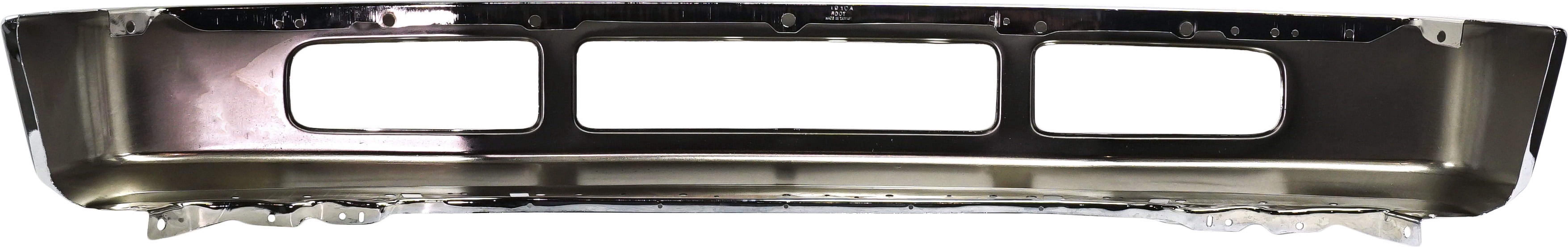 FRONT BUMPER Compatible with FORD F-250 SUPER DUTY/F-350 SUPER DUTY 2008-2010 Chrome Steel with Moulding Pad Holes