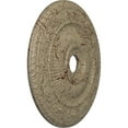 thumbnail image 3 of Ekena Millwork 24 1/4"OD x 3 7/8"ID x 2"P Logan Ceiling Medallion (Fits Canopies up to 6 1/8"), Hand-Painted Gobi Desert Crackle, 3 of 7