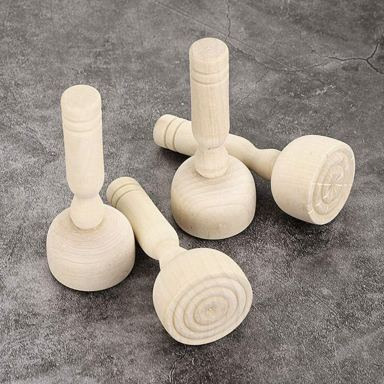 Wooden Clay Pottery Stamps Pottery Tool Modeling Pattern Stamp