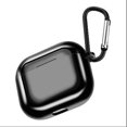 thumbnail image 4 of for AirPods 3rd Gen Case with Keychain, Plating TPU Stylish Portable Durable Lightweight Holder Water/Scratch Resistant Soft Protective Cover for Apple AirPods 3rd Generation 2021, Green, 4 of 4