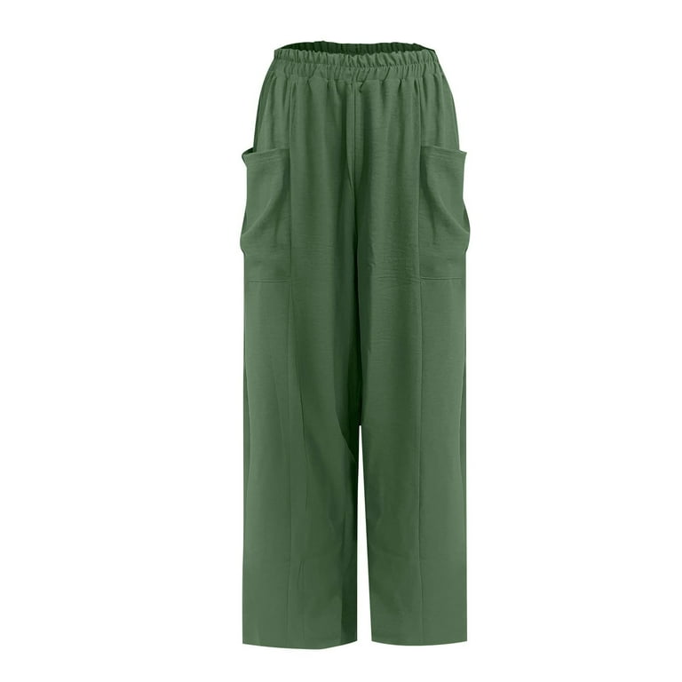 16 Jeans Nlzgmsj Za Women Women Green Casual Long Pants Trousers Vintage  Style hot pants @ Best Price Online