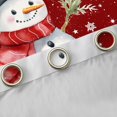 thumbnail image 4 of Homewish Kawaii Red Snowman Black Out Curtains for Teens Boys Girls,Merry Christmas Curtains Pack of 2 (42x63 Each),Xmas Snowflake Bedroom Curtains,Super Cozy Room Decor, 4 of 6
