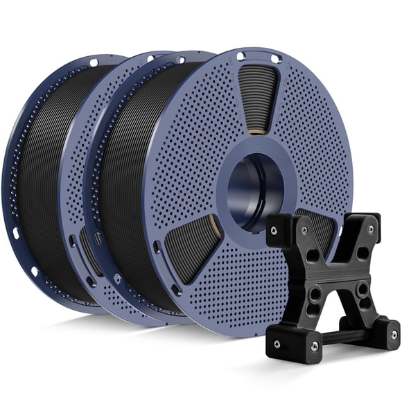 Filamento para impresora 3D SUNLU PETG 1,75 mm 2 kg negro+negro