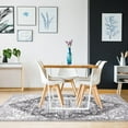thumbnail image 3 of Luxe Weavers Hampstead Collection Anthracite 9x12 Boho Area Rug, 3 of 8