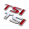 thumbnail image 3 of Aqtqaq 1pcs 3d Metal Tsi Car Side Mudguard Rear Trunk Emblem Badge Sticker Decals,universal Car Accessories Decorations Stickers, 3 of 5