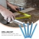 thumbnail image 4 of EeaseMX 5 brocas de diamante profesionales para baldosas de cerámica, brocas huecas, 4 of 8