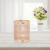 USHOBE Makeup Brush Holder For Vanity Metal 1Pcs 4.3x3.3in Home