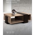 thumbnail image 2 of Mesa de Centro Kessa Muebles Sirin Maple con Chocolate, 2 of 2