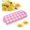 thumbnail image 3 of pitrice 10/21 Holes Square Dumpling Maker Pastry Tools DIY Tool for Heat-resistant Baking Mold Cake Decoration for Home Bakery 10 Grid/Round 10 Grid/Round 1Set, 3 of 6