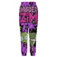 thumbnail image 5 of Invader Zim Men's Athletic Joggers Stretch Sweatpants Running Workout Gym Track Golf Pants for Men, 5 of 7
