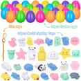 thumbnail image 7 of Mochi Squishy Toys, 30 Pcs easter Eggs with Toys Inside, Mini Squishy Party Favors, Kawaii Animal Squishys Easter Gifts for Kids Novelty Toys Class Prizes Birthday Gifts Stress Relief Toy,Random, 7 of 7