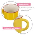 thumbnail image 5 of 3pcs Small Ceramic Cups for Coffee Water Milk Oatmeal for Children, 5 of 6