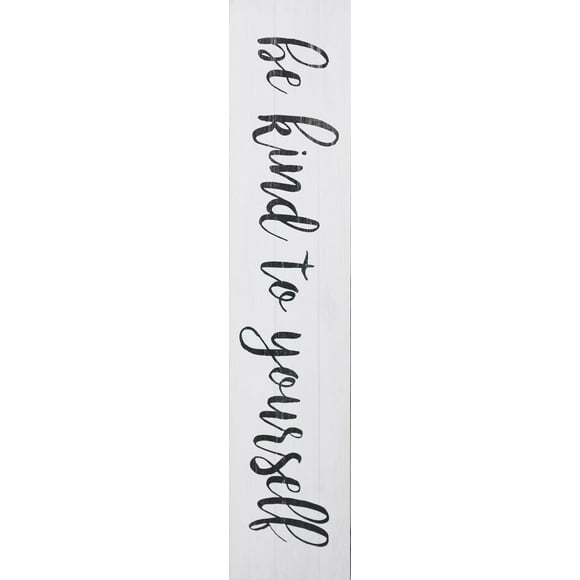 hometrends Distressed Wood Sign Be KIND to Yourself