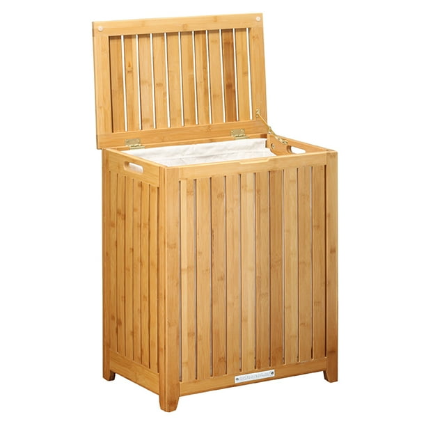 OceanStar Design Group SpaStyle Bamboo Laundry Hamper