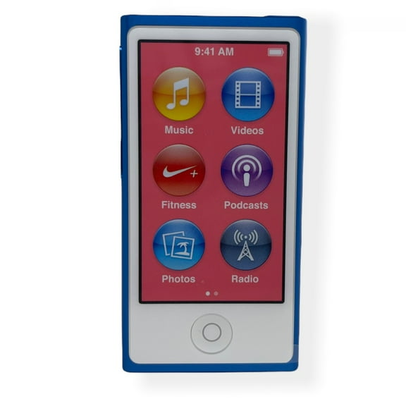 Pre-Owned Apple iPod Nano 8th Gen 16GB MP3 & Video Player 1 Year CSP Warranty!