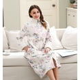 thumbnail image 6 of Richie House Women's long sleeve robe RHW2856, 6 of 7