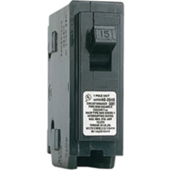 HOM115CP 15A 1Pole Circuit Breaker