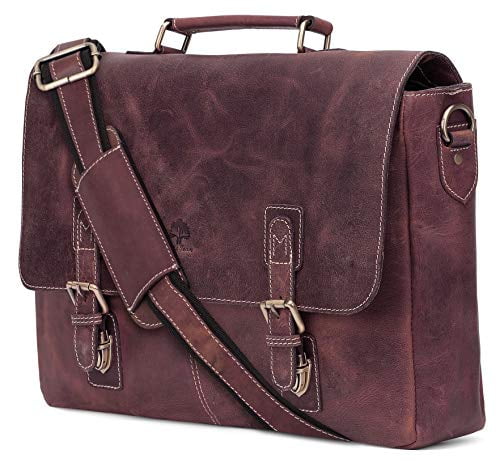 rustic briefcase