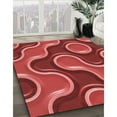 thumbnail image 2 of Ahgly Company Indoor Rectangle Patterned Valentine Red Area Rugs, 2' x 4', 2 of 6