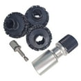 thumbnail image 2 of DYNWAVECA Rust Removal Wheel Hub Tool Auto Multiuse Socket Car Exterior Care Accessory Style C, 2 of 10