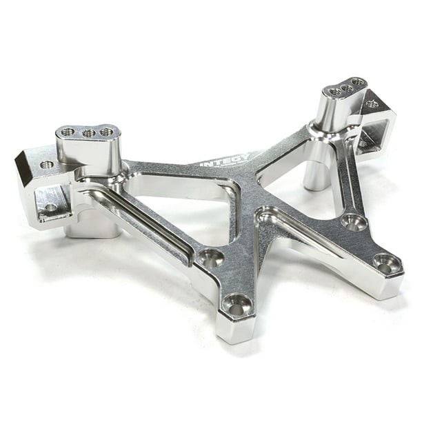Integy RC Toy Model Hop-ups C25960SILVER Billet Machined Shock Tower (1) for Traxxas 1/10 T-Maxx