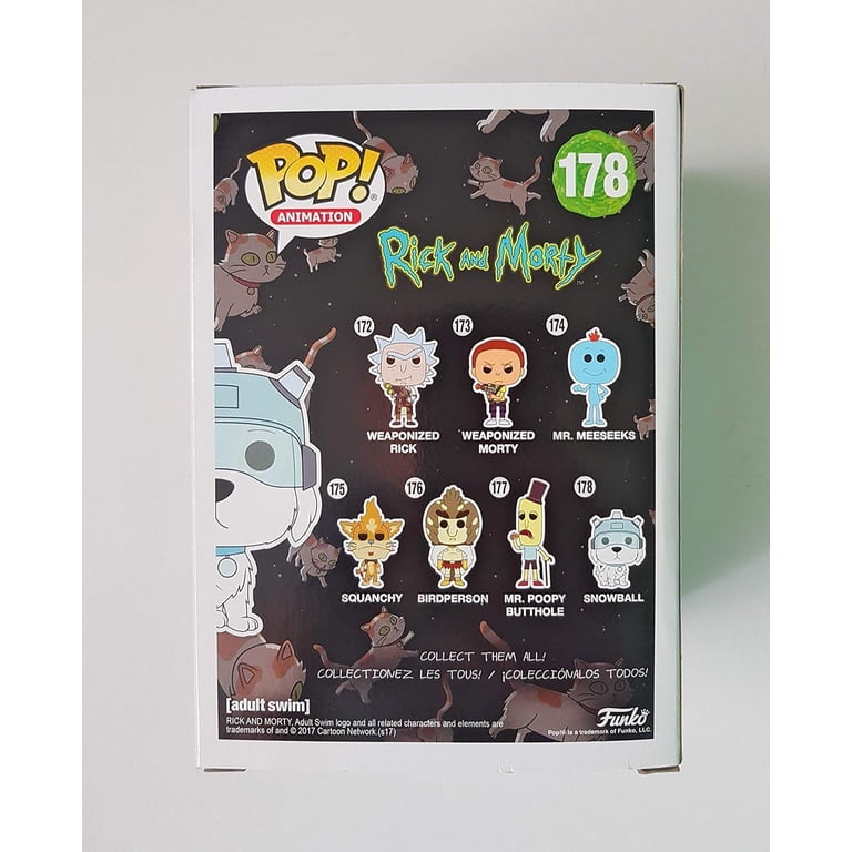 Flocked Snowball - Rick and Morty Funko Pop! Figure #178 L.A.Comic