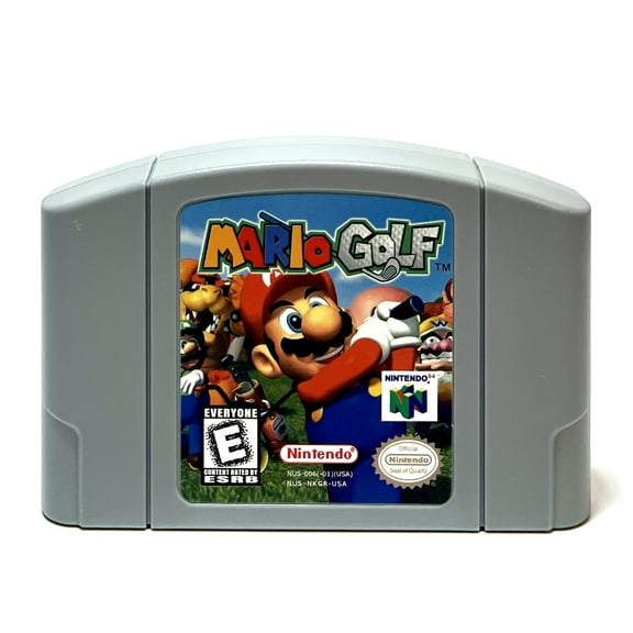 Mario Golf Video Games Cartridge Card for N64 Console