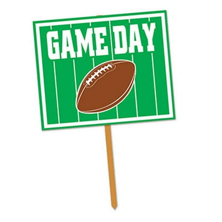 Beistle 54661 Game Day Yard Sign, Pack Of 6