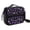 Butterfly and Purple, variant on Butterfly and Pink White Pattern Insulated Lunch Bag with Shoulder Strap and Bottle Holder,Bento School Lunch Bag Box,11x9.5x3.5 Inches