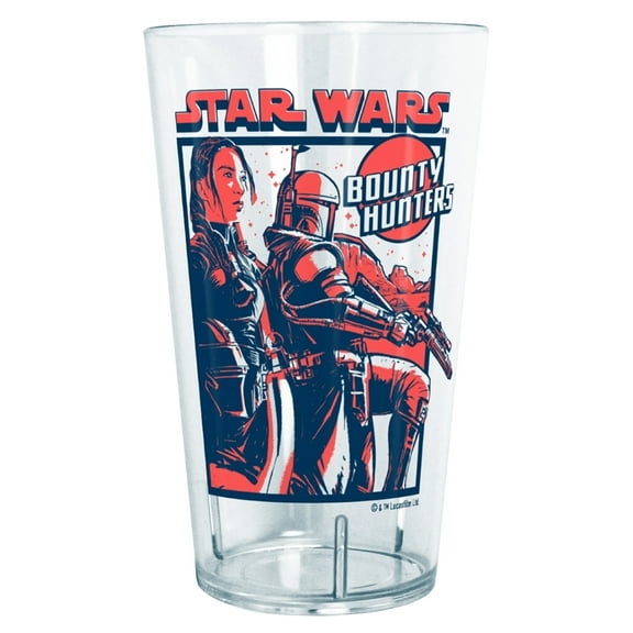 Star Wars: The Book of Boba Fett Bounty Hunters Tritan Drinking Cup Clear 24 oz.