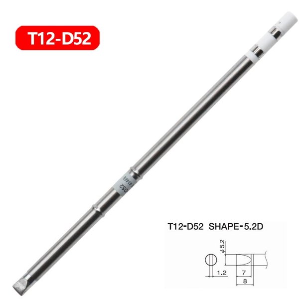 Puntas de pistola para soldar T12 T12-K KU BC2 D24 B2 C1 ILS JL02, cabezal de soldadura de calentador de repuesto, estación de soldadura Digital Universal T12