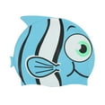 thumbnail image 4 of Sporti Jr. Clownfish Silicone Swim Cap, Fun Fin, Latex-Free, Child Sized, 4 of 5