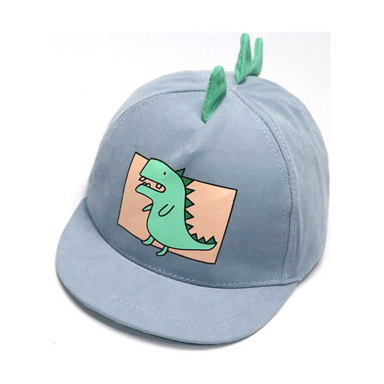 Summer Baby Boy Baseball Hat Cute Cartoon Dinosaur Infant Visor Caps Cotton  Toddler Boys Sun Hats 