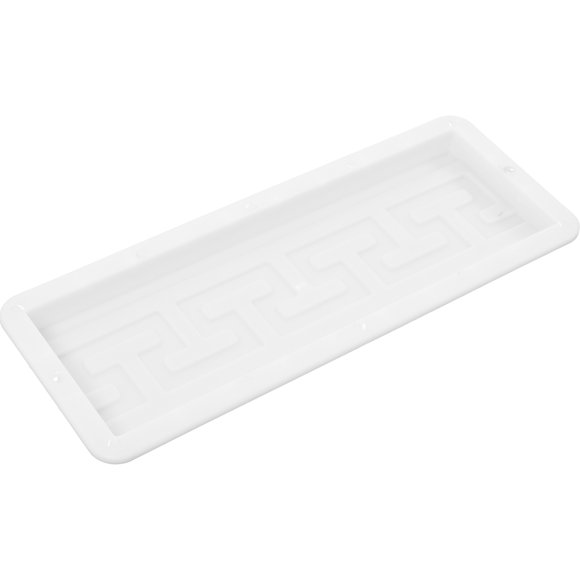 OUNONA Reusable Brick Mold Cement Mold White Creating Chinese Style Courtyard Charm 1Pack