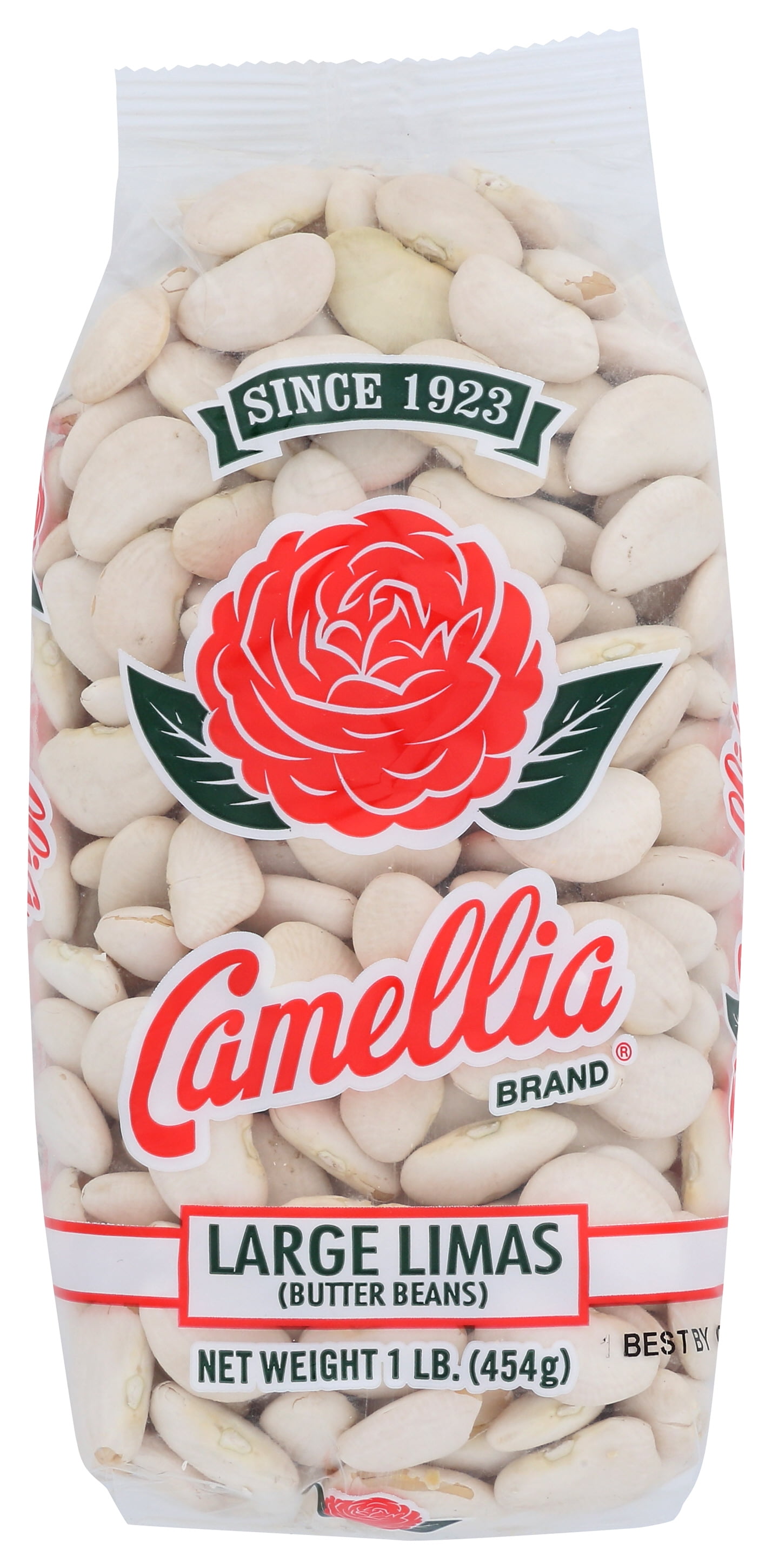 Camellia Large Lima/Butter Beans, 1 LB