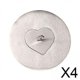 thumbnail image 1 of 4 X Cubierta De Vela Pantallas De Vela Decorativas Adornos De Vela Para Sala De Estar Dormitorio L Corazón, 1 of 8