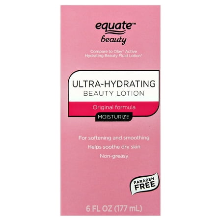 (2 pack) Equate Beauty Ultra-Hydrating Beauty Lotion, 6 Fl