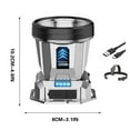 thumbnail image 3 of Qiweii Super Bright Headlamp High Power Headlight LED Rechargeable Motion Sensor Hunting Head lamp Flashlight Spotlight Waterproof Light for Outdoor Fishing Camping Hiking, 3 of 9