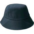 thumbnail image 3 of CoCopeaunts Mens Bucket Hat Solid Colors Summer Spring Women Sun Cap Breathable Packable Cotton Outdoor Fisherman Hat, 3 of 8