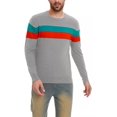 thumbnail image 2 of Camiseta Con Cuello Redondo Y Bloques De Color Para Hombre, 2 of 8