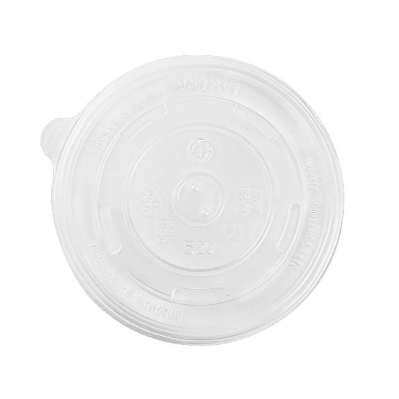 [1,000 ct] Karat 16 oz Food Container Lids | Flat, PP, 112 mm