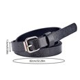 thumbnail image 3 of TZEWGL Toddler Child Boys Belts Jeans Dresses Pants Girls Leather Waist Belt With Buckle for Kids One Size, 3 of 5
