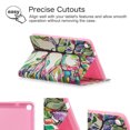 thumbnail image 7 of Galaxy Tab A 8.0 (2019) Case P200 P205, Allytech Slim Cute Pattern PU Leather Folio Stand Cards Slots Wallet Case Cover for Samsung Tab A with S Pen 8.0 Inch Tablet SM-P200/SM-P205, Tree, 7 of 7