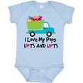 thumbnail image 3 of Inktastic I Love My Pops Boys or Girls Baby Bodysuit, 3 of 5