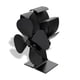 thumbnail image 4 of Cateissary Ventilador de estufa alimentado por calor de bajo ruido, techo de chimenea, calentador eficiente y cálido, accesorios de herramientas térmicas Decoración del hogar Cateissary HA010467-00B, 4 of 6