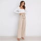 thumbnail image 5 of Pantalones elegantes informales para el trabajo para mujer, pantalones rectos holgados que combinan con todo, pantalones para ir al trabajo, 5 of 6