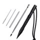 thumbnail image 1 of Greeniant Marlin Set Agujas de cordones Acero inoxidable Profesional Pequeña artesanía Costura Reutilizable Extraíble Tejer Pin Trabajo de cuero carpas 5 piezas negro Greeniant OD023335-09B, 1 of 6